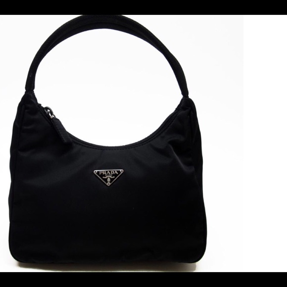prada nylon mini shoulder bag